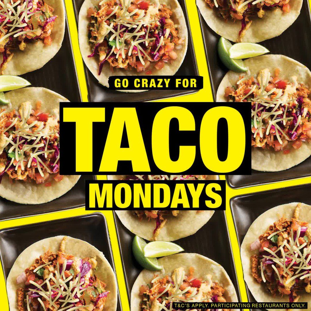 Ain’t no party like a taco party! 🌮🎉🎊 Check out your nearest BB's #TacoMonday deal by visiting www.burritobar.com.au! Don't miss out on CHEAP #TACOS every MONDAY! T&C's apply. Participating stores only. Public Holiday Surcharge May Apply.