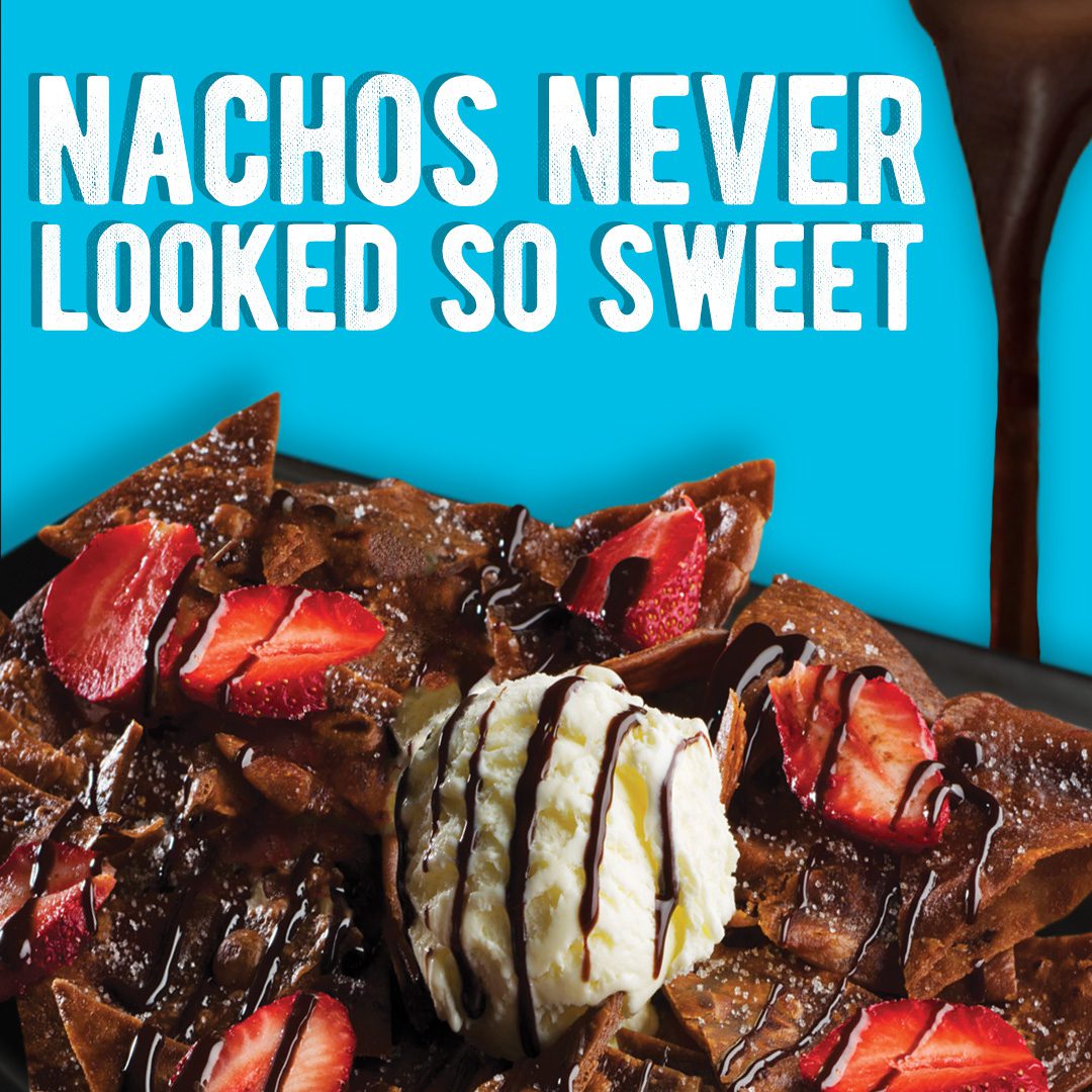 Who said Nachos had to be savoury, try our Chocolate Nachos today at Burrito Bar! 🍫🤤 #BurritoBar #ModernMexican #Mexicanfood #Chocolate #Nachos