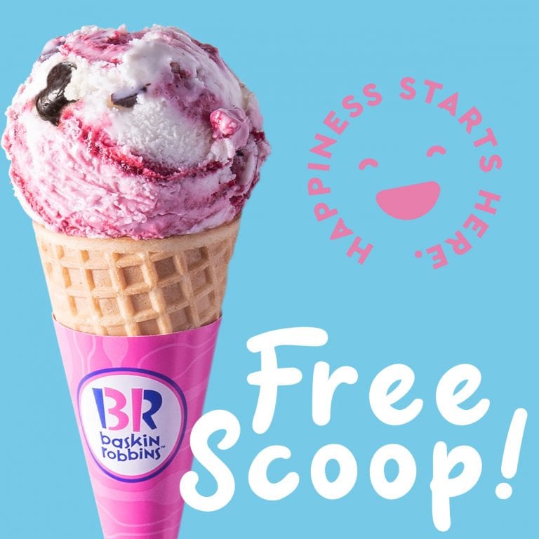 Free Scoop of BaskinRobbins IceCream at BB Victoria Point! Burrito Bar Mexican Restaurant