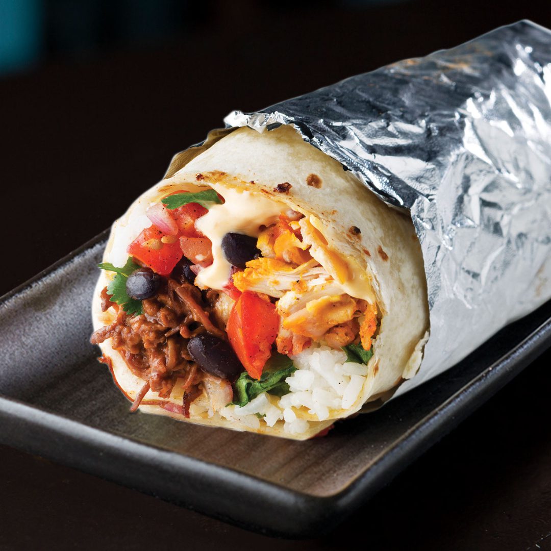 Take a bite out of BB's Ultimate Mexican Burrito! 🌯 #BurritoBar #ModernMexican #Burrito #BurritoLovers