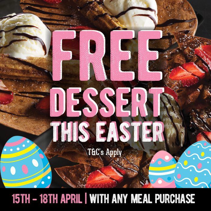 Free Dessert Easter Promo (News and Update) CJ (MAR 22)