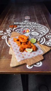 Introducing the NEW Habanero Wings!
Spicy, bold, and irresistible ๐ฅ๐คค๐ฏ
Now available in-store and on the Burrito Bar app for a limited time.
(T&Cs apply. Public holiday surcharge may apply.)