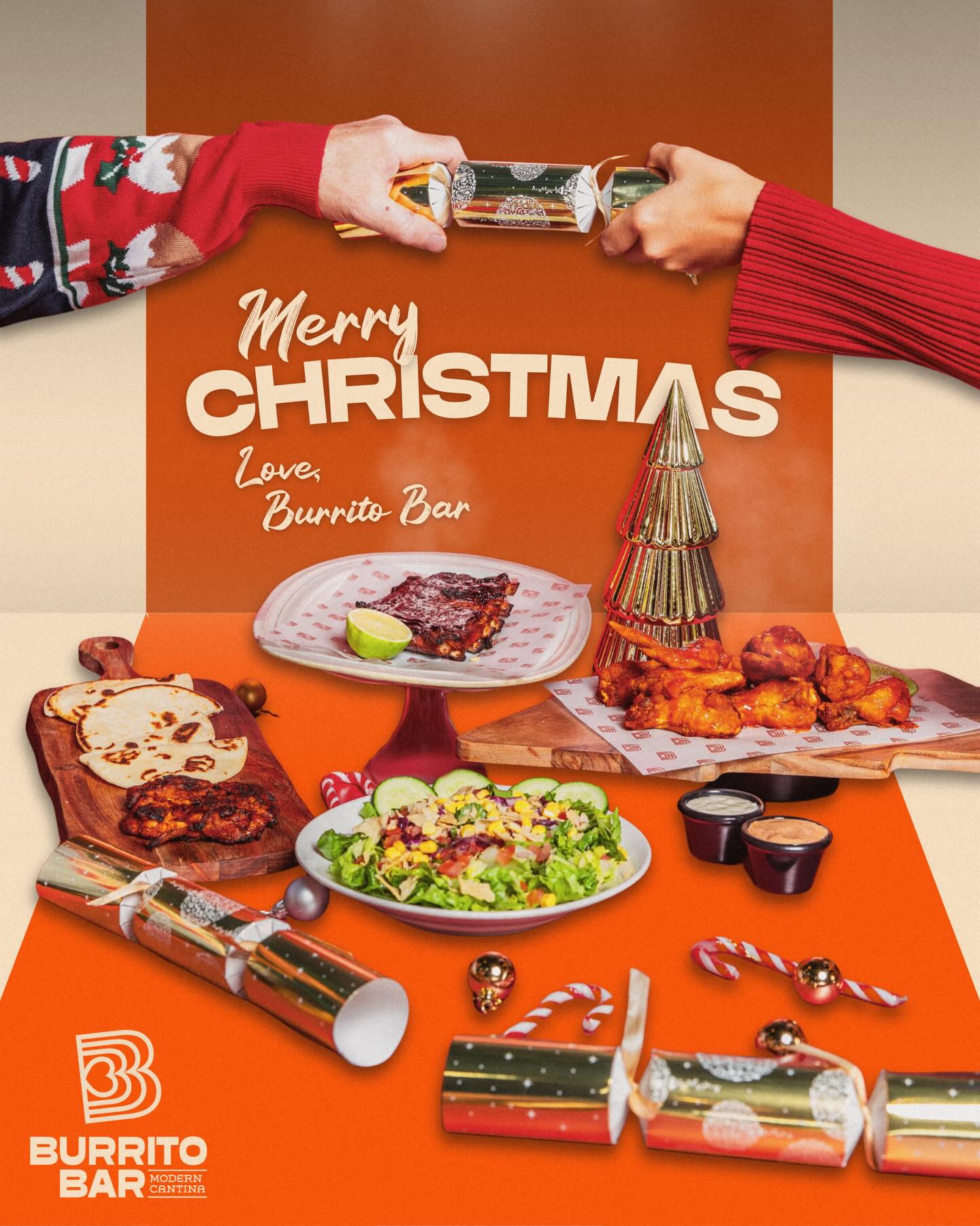 Merry Christmas from the Burrito Bar family ๐ฏ๐
๐ฝโจ
To our customers, crew, and communitiesโฆ
Thank you for your support.
Wishing you a beautiful day.
If youโre popping out for a festive feed, give us a ring to make sure weโre open! ๐๐๐