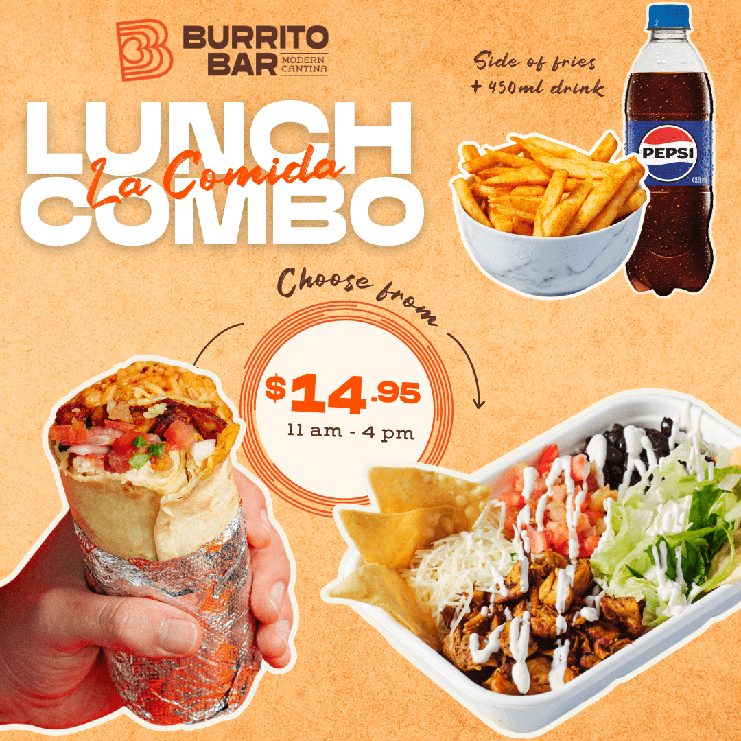 $14.95 LA COMIDA (Lunch deal!)